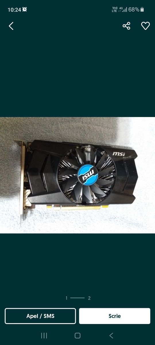 Placa video R7 250 2GB