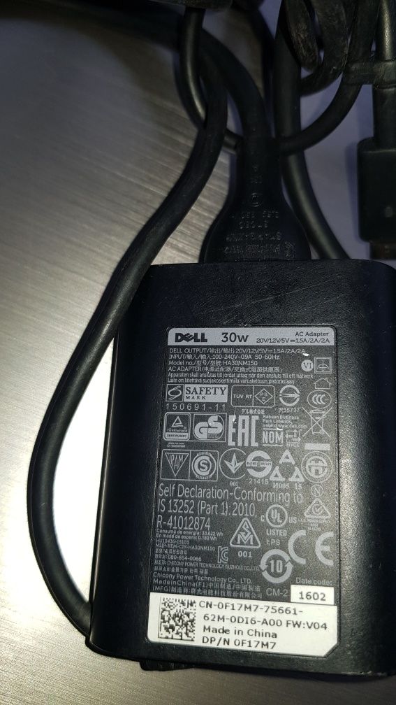 Incarcator laptop Dell 30W usb C 20V/1,5A