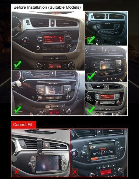 KIA CEED 2012-2018 - 9'' Навигация андроид 12 Мултимедия GPS WiFi 9065