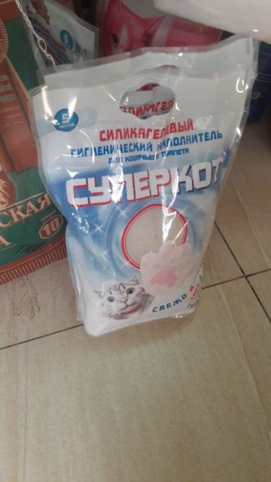 Качетсвенный гелевый наполнитель для кошек. Доставка.