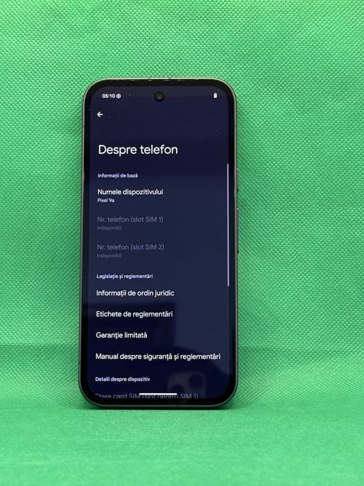 Google Pixel 9a Preț 1450 lei fix