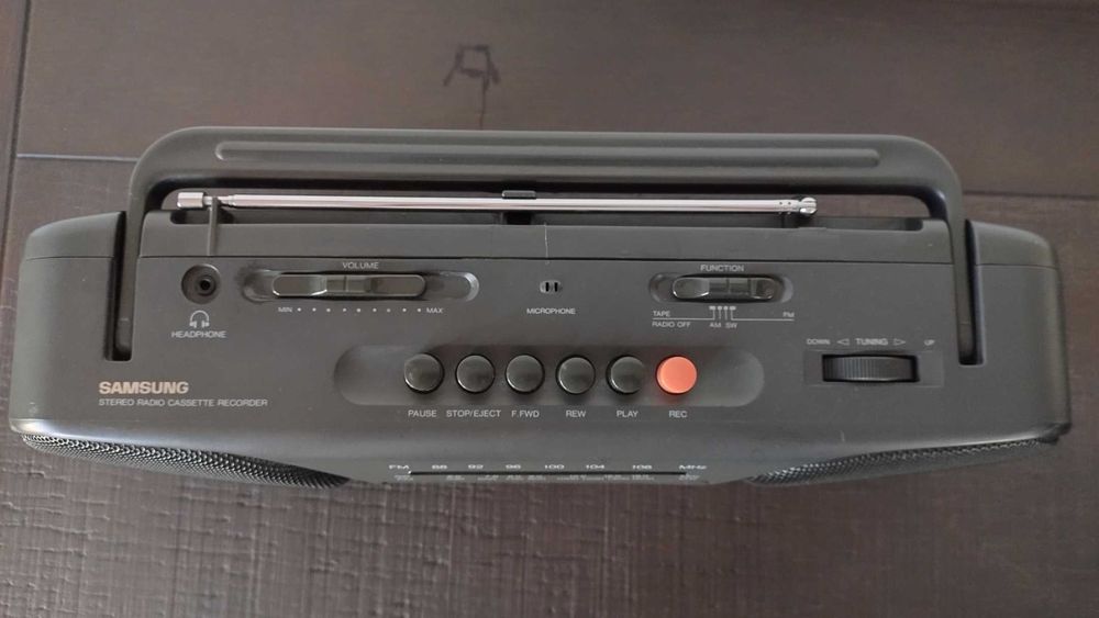 Radio-casetofon portabil Samsung