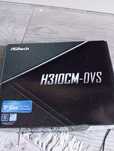 Дъно H310CM-DVS + i3 8100 +16 gb ram ddr4 2666