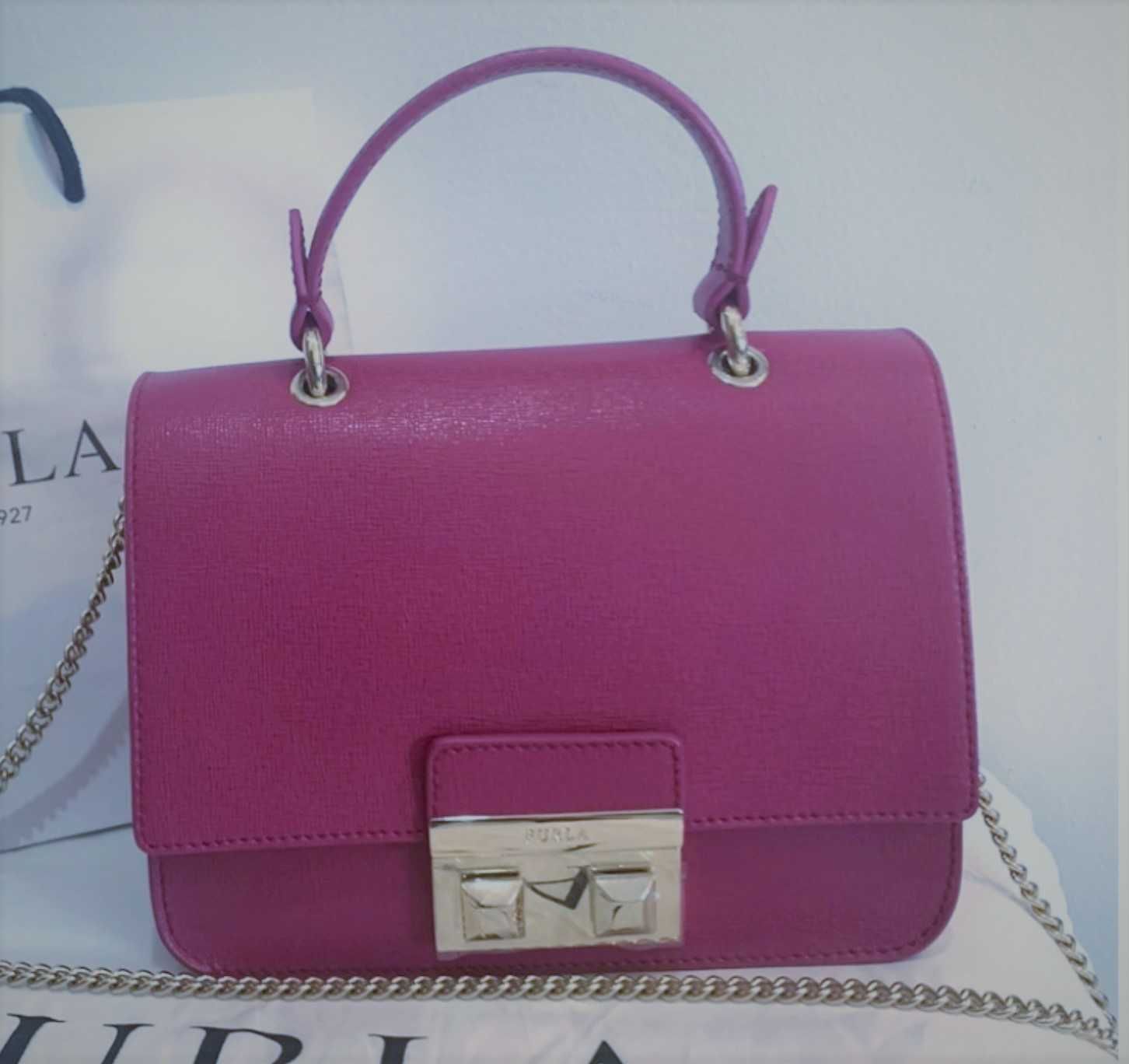 Furla Bella Mini Top Handle + Furla Bella Mini  Уникални!