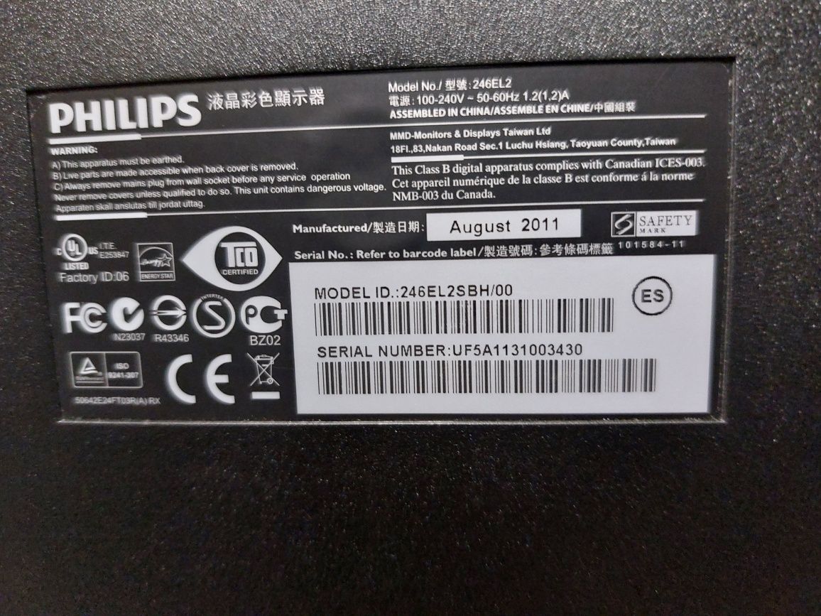 Monitor Philips 246ELH