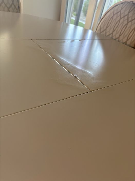 Masa dining lemn extensibila + 6 scaune