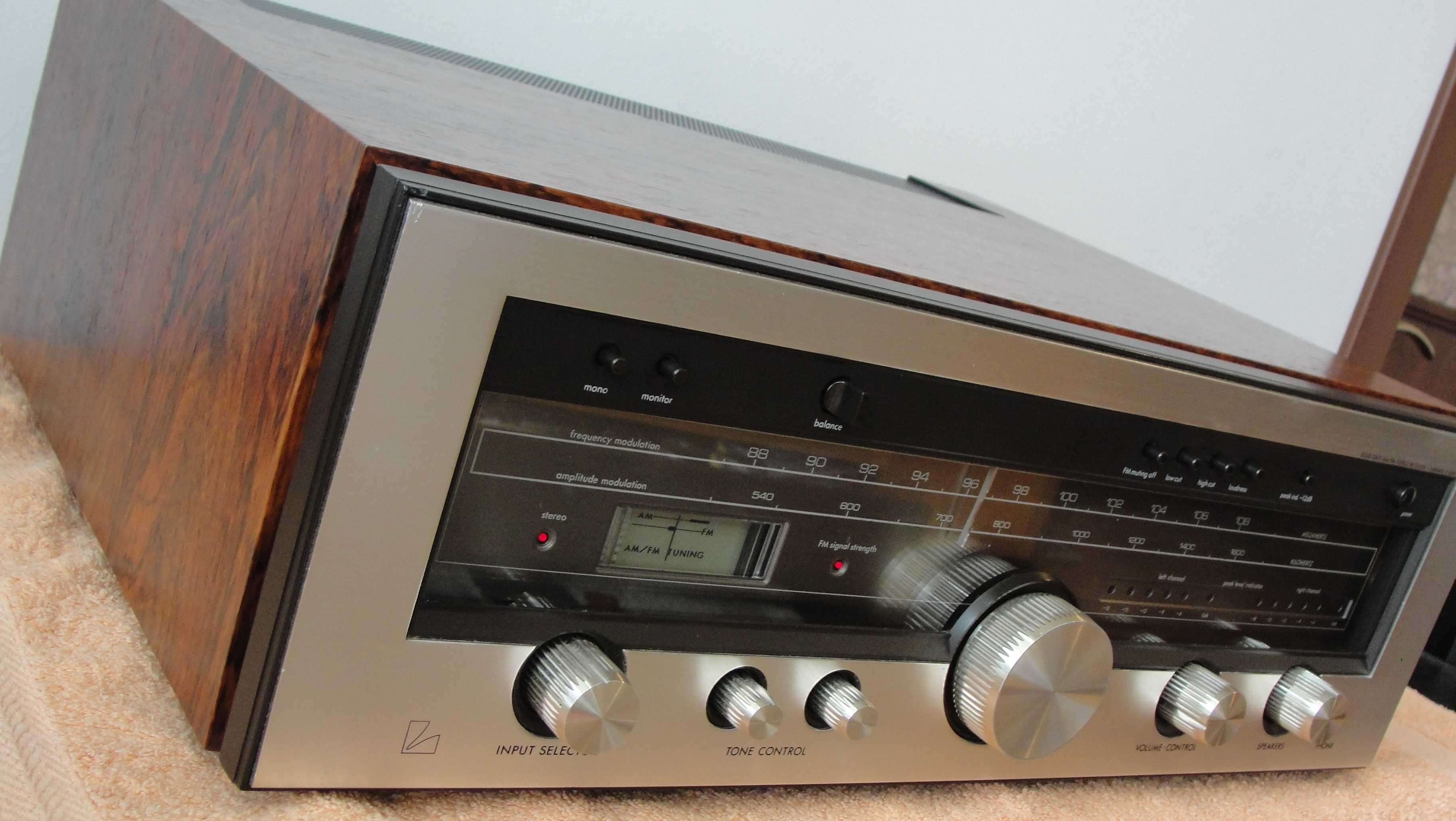 Receiver, amplituner, amplificator LUXMAN R 1040 vs Pioneer ,Sansui