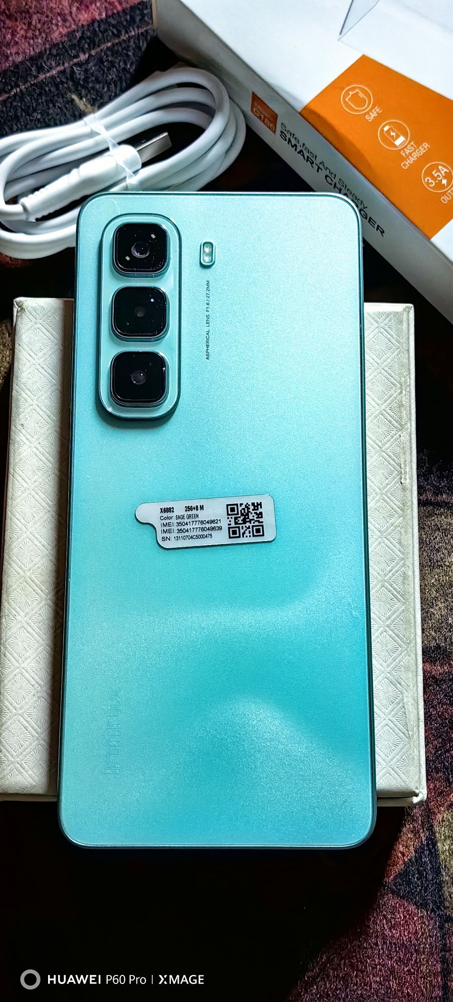 INFINIX HOT 50-Перфектно състояние.8+8/256gb