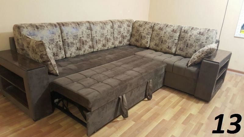Угловой раскладной диван под заказ.
