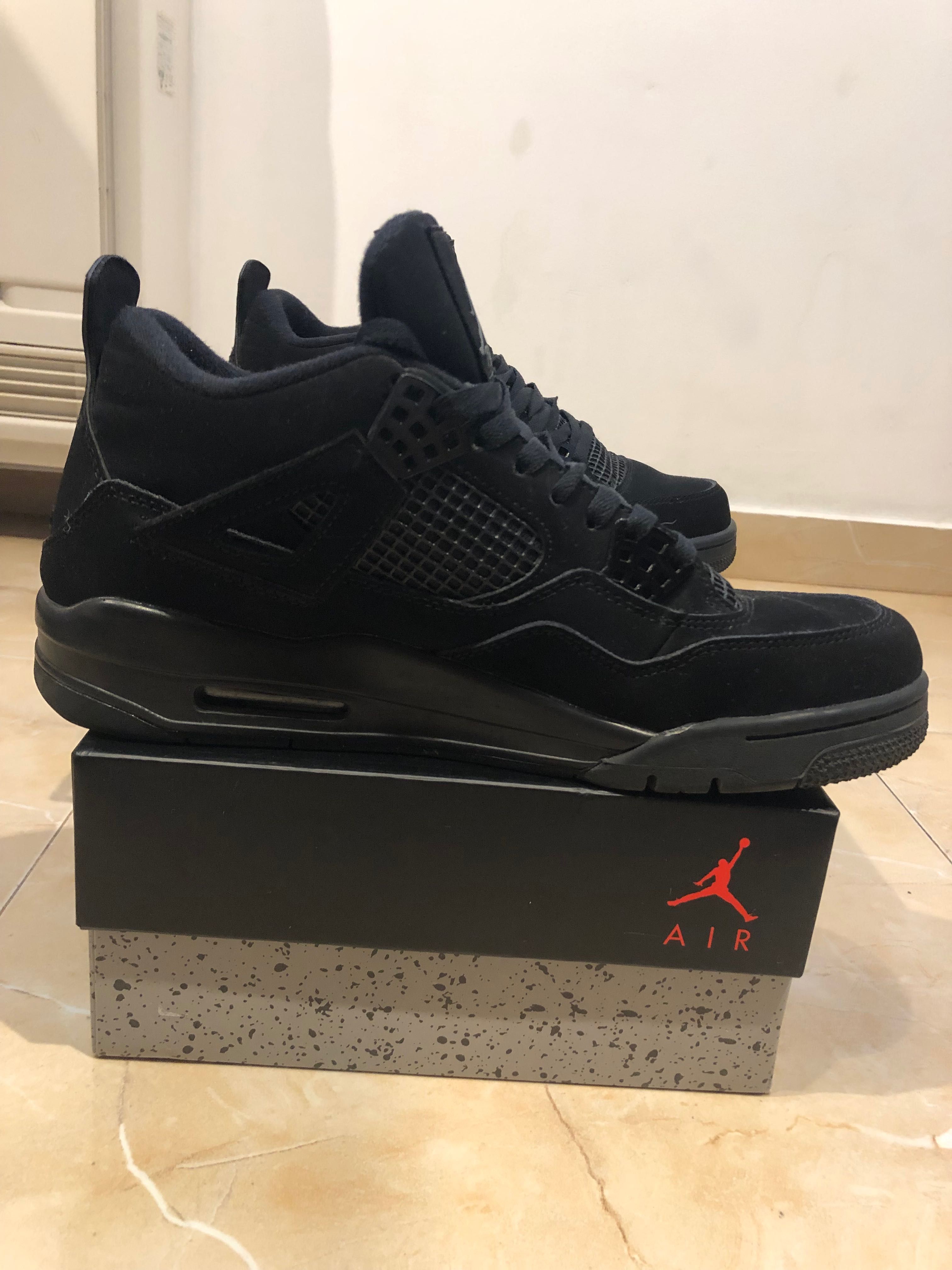 Jordan 4 black cat 180