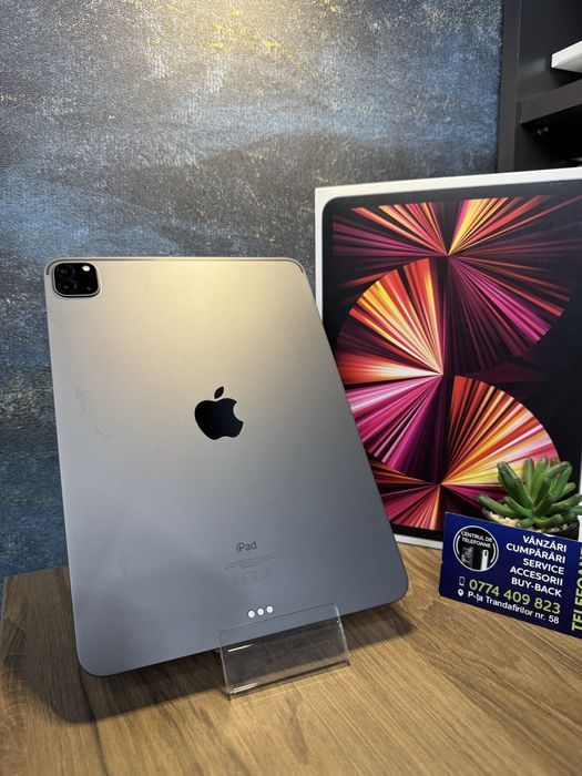Ipad pro 11 m1 gen 3/11 inch/128gb /2 Ani Garantie Centru de Telefoane