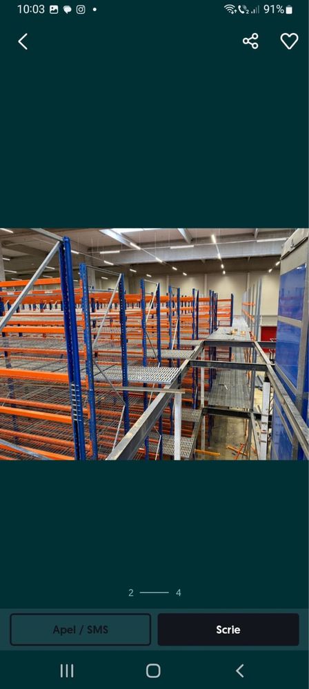 Rafturi metalice 20%reducere