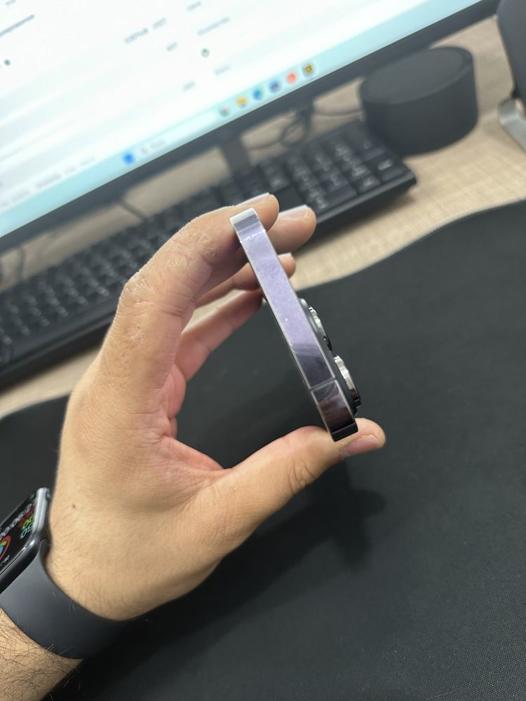 Iphone 14 pro 128 purple sim batareyka 89%
