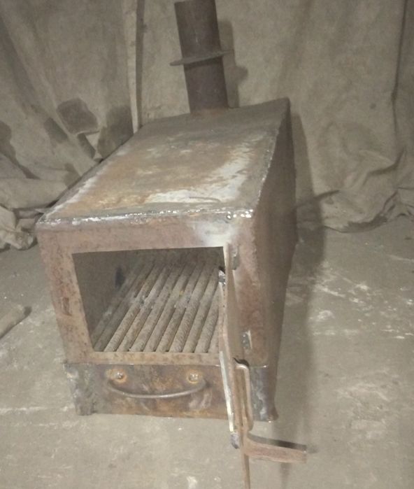 Печь буржуйка для гаража