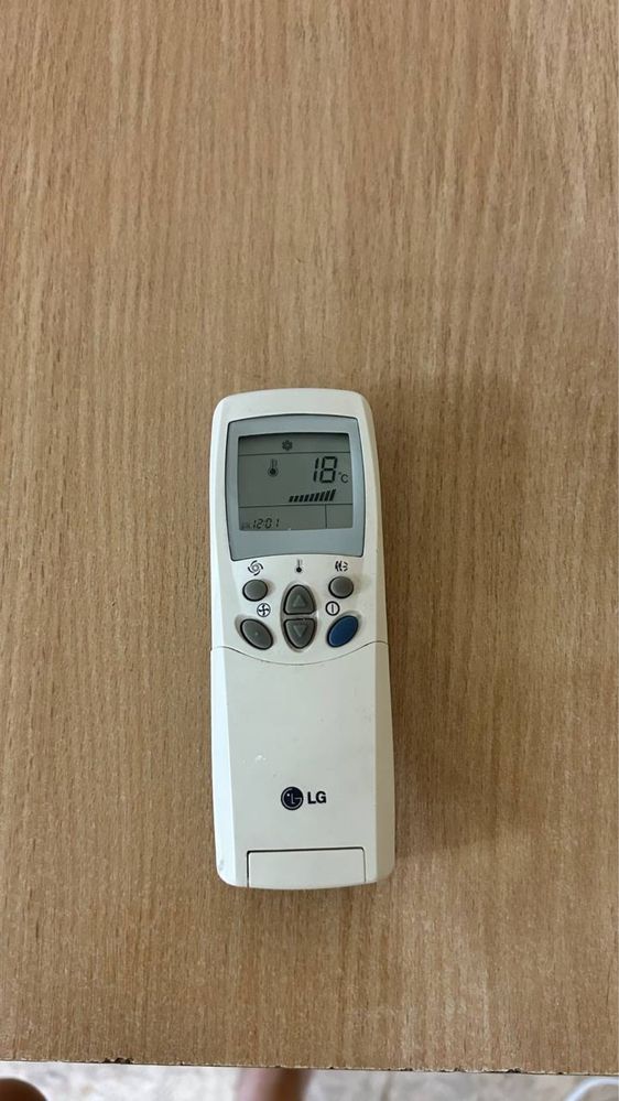 Кондиционер LG-12 в рабочем состояние