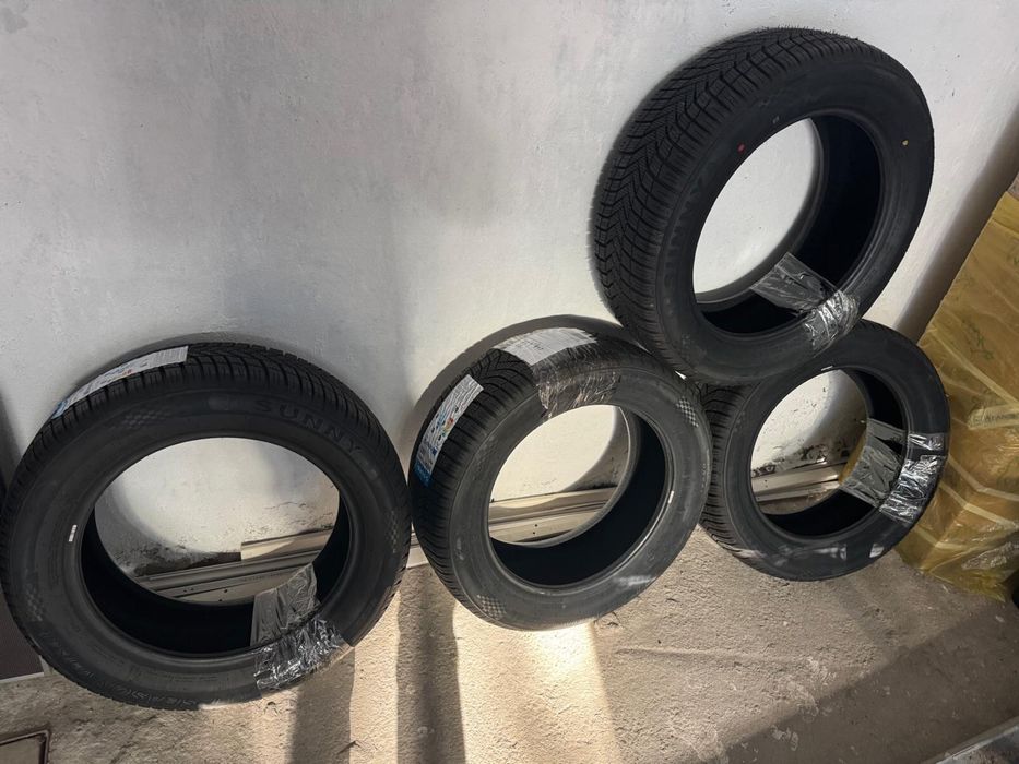 Jante BMW 5x120 cu anvelope iarna 225/55 R17 noi Dot 2025