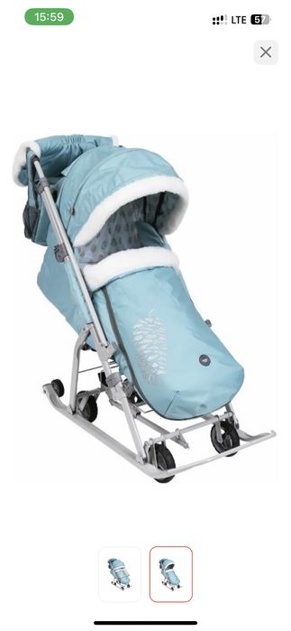 Санка-коляска Nika Ника