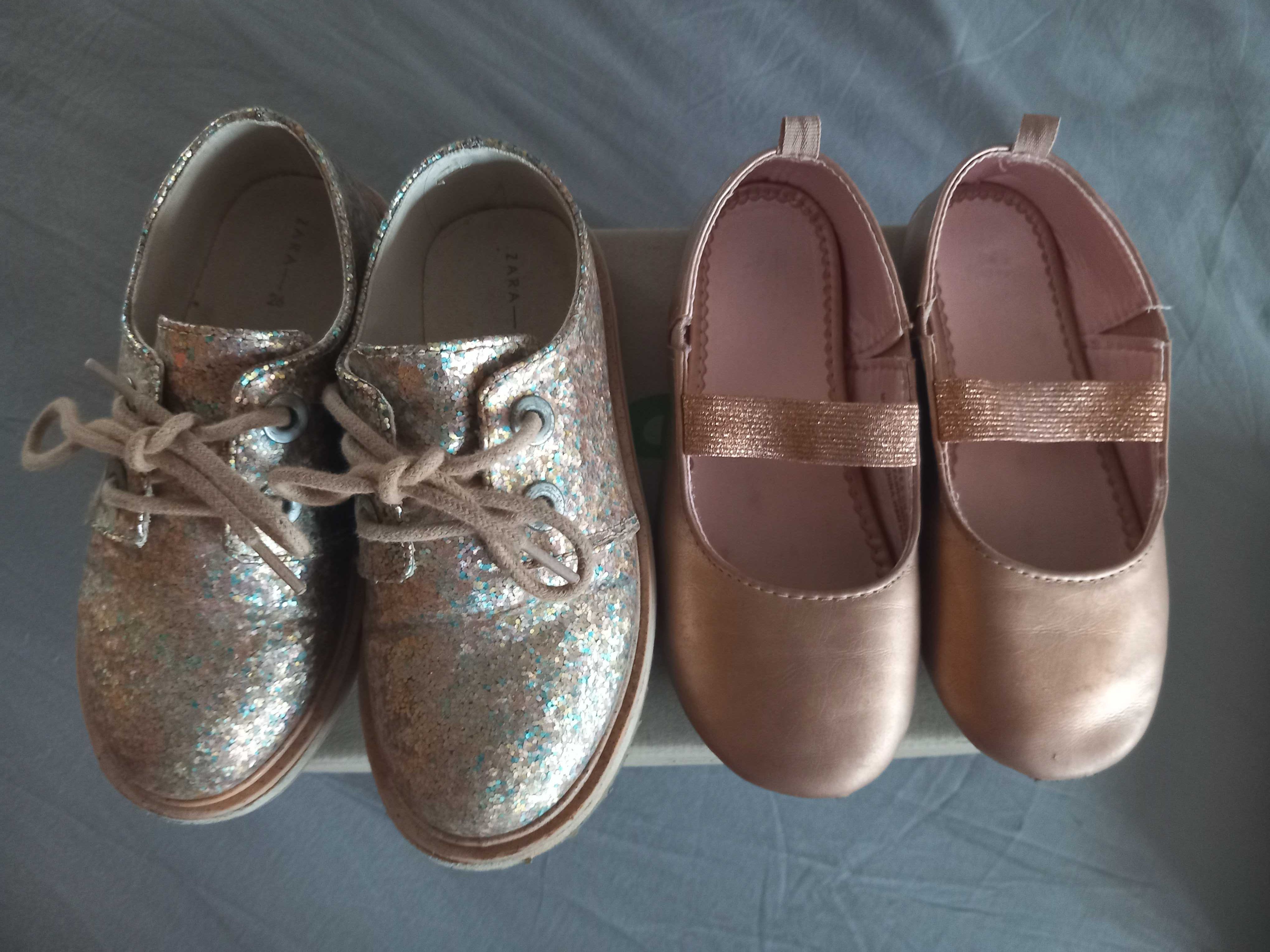 Детски обувки Zara и H&M