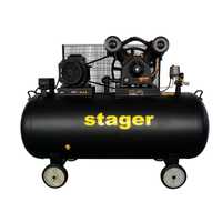 Compresor aer Stager HMV0.6/370-10 compresor aer, 370L, 10bar