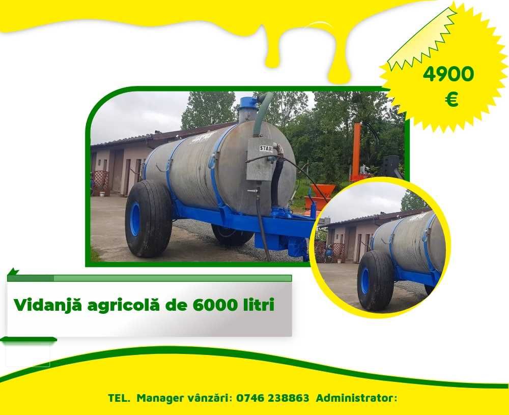 Vidanja agricola 6000 litri