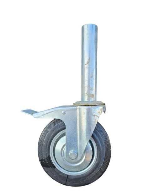 Roata pentru schela cu frana