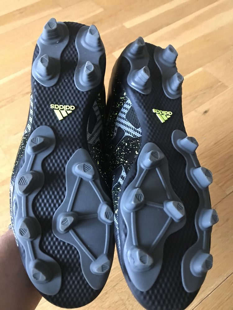 ADIDAS X 15.4 FXG core black solar yellow /night