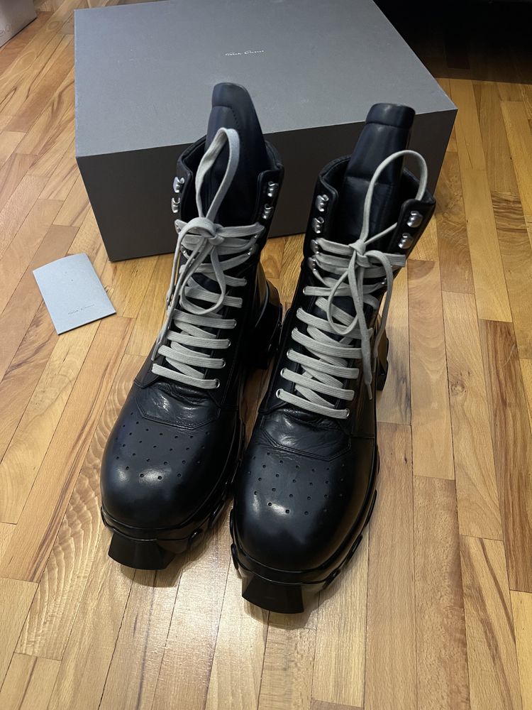 Rick Owens TRACTOR BOOTS 45 номер