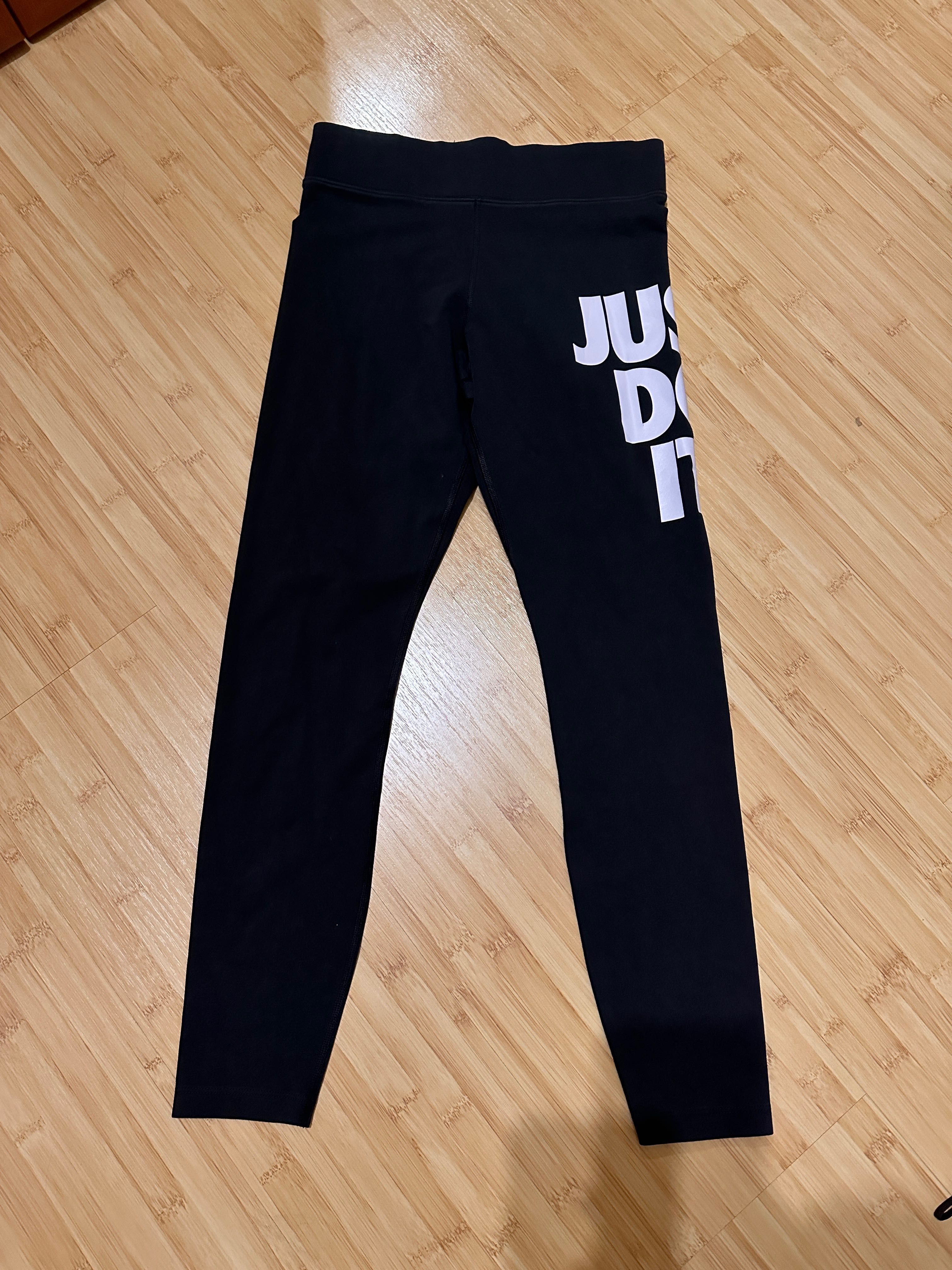 Nike черен дамски клин