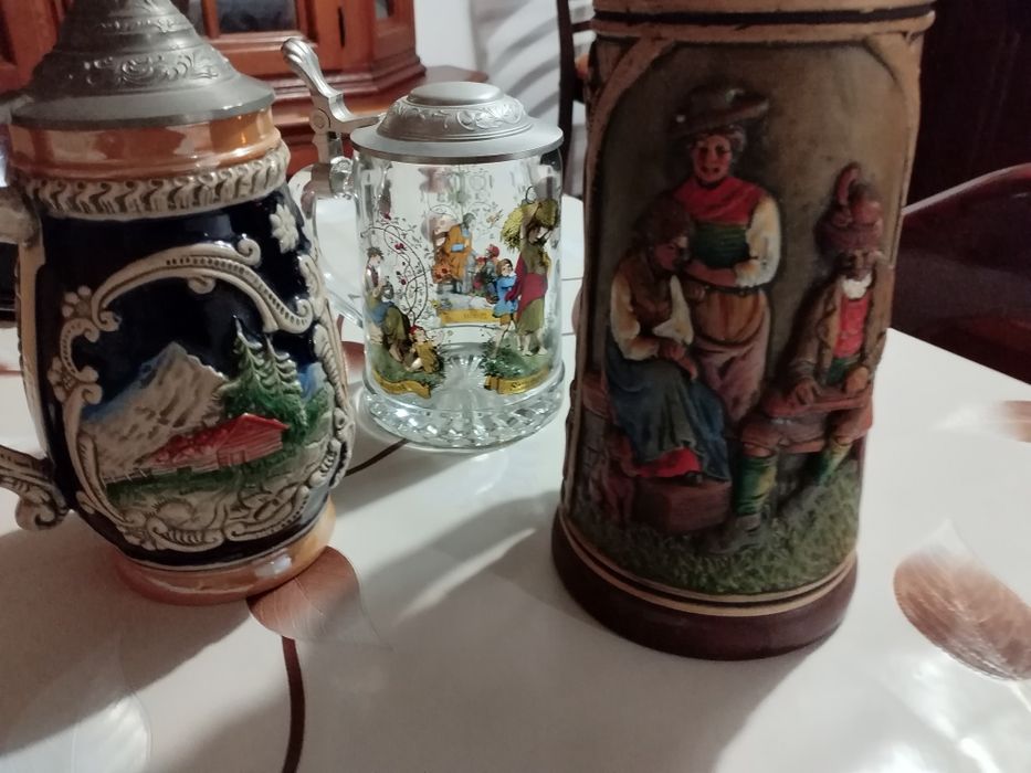 Немски халби 1 л и 500 5 бр нови