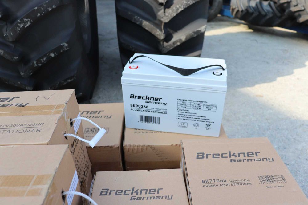 Baterie solara 12V100Ah Breckner Germany Noi cu garantie AgroMir