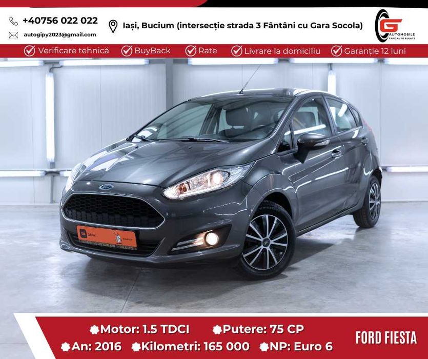 FORD FIESTA Fab08.2016 Diesel Euro6 AC Servo ABS ComenziVolan Reglabil