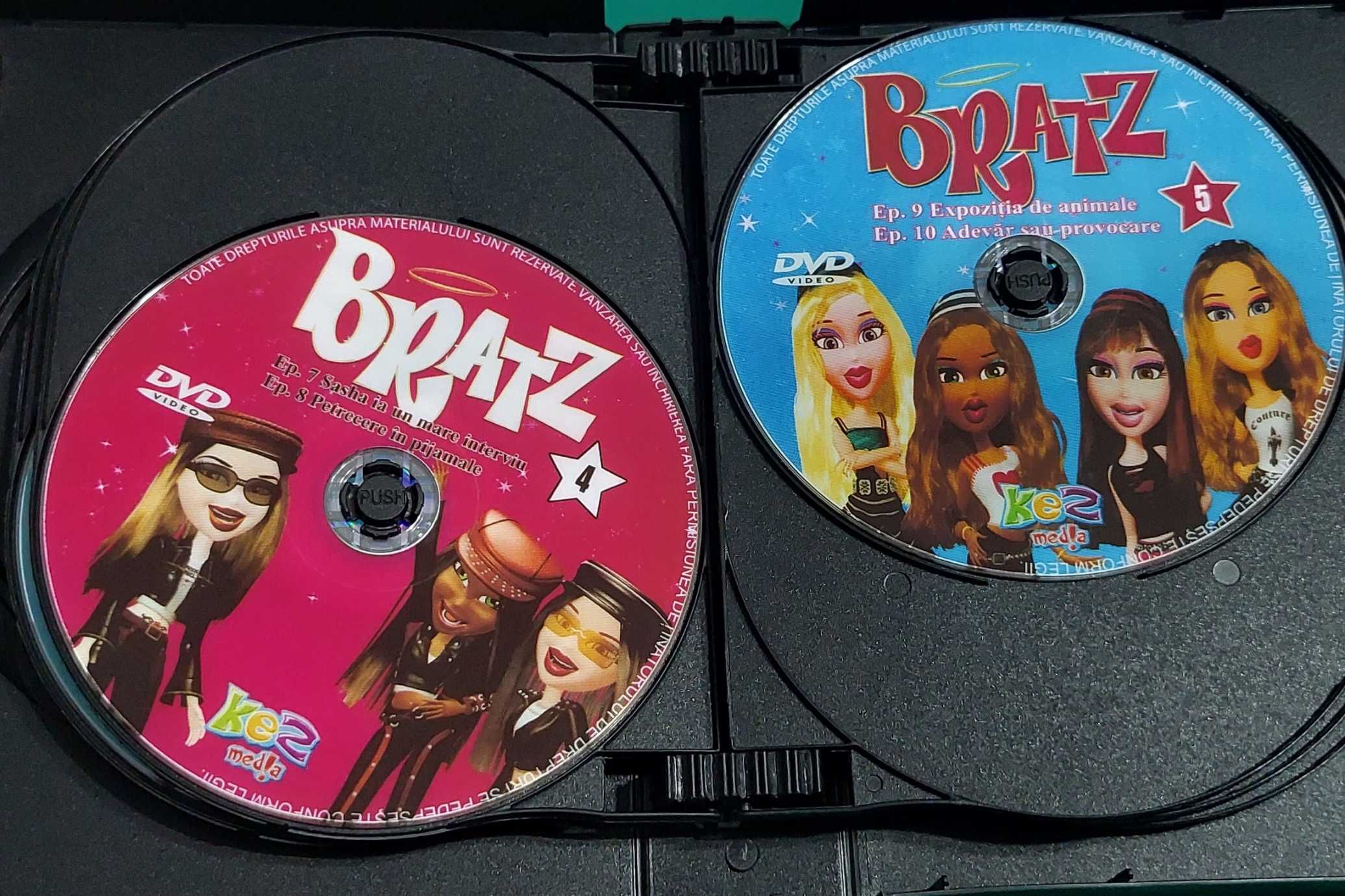 Bratz - Colectie 11 DVD-uri Desene Dublate Romana