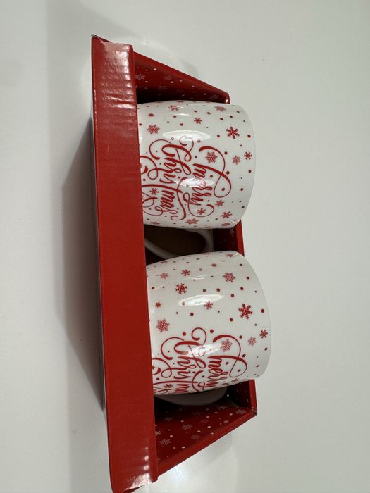 Коледни чаши с надпис