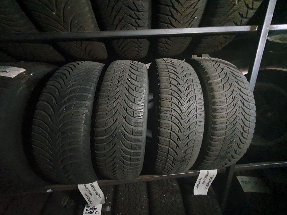 Jante 17, 5x112 Mercedes GLA + anvelope iarna Michelin 215 60 17