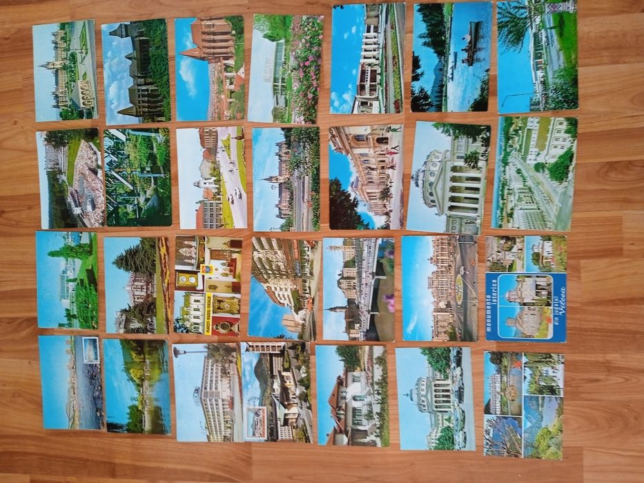 Set 80 vederi românești nerulate