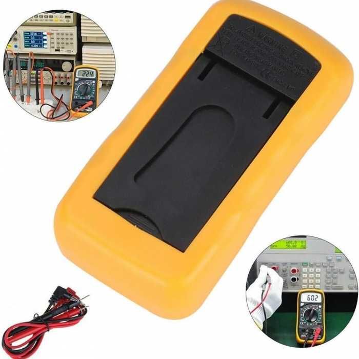 Нов мултицет, мултиметър DT-A830L, зумер, светещ дисплей, VAC VDC ADC