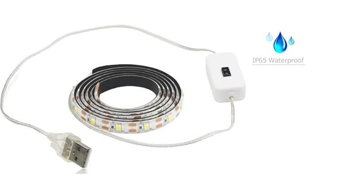 Banda LED alimentare USB 5V lungime 2m