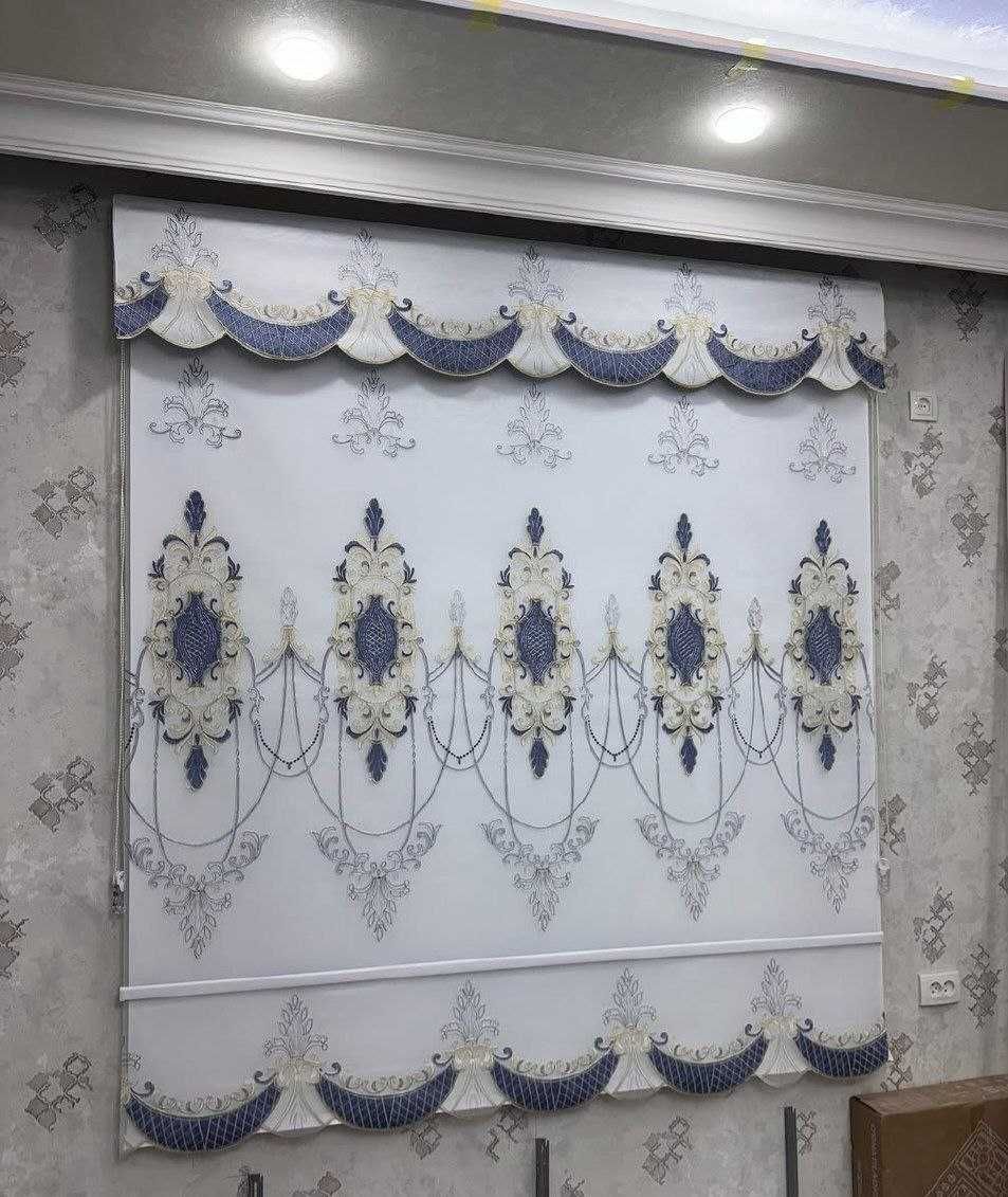 Жалюзи Jalyuzi Rollo shtor 100% Quyosh nurini qaytaradi