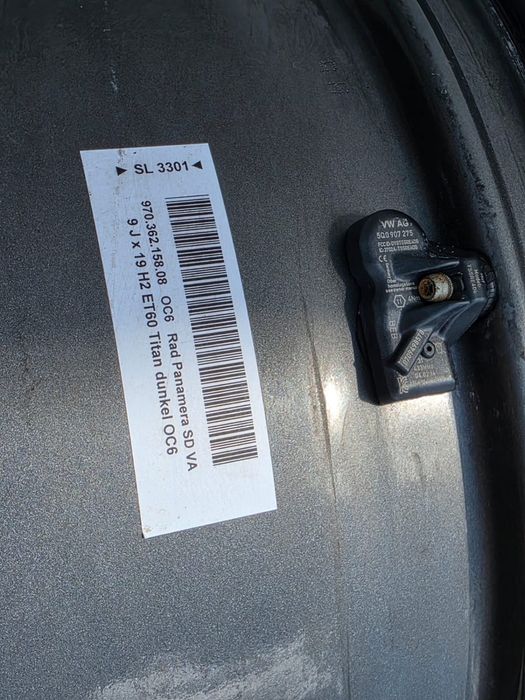 Set 4 jante aliaj 19 5x130 Originale Porsche Panamera