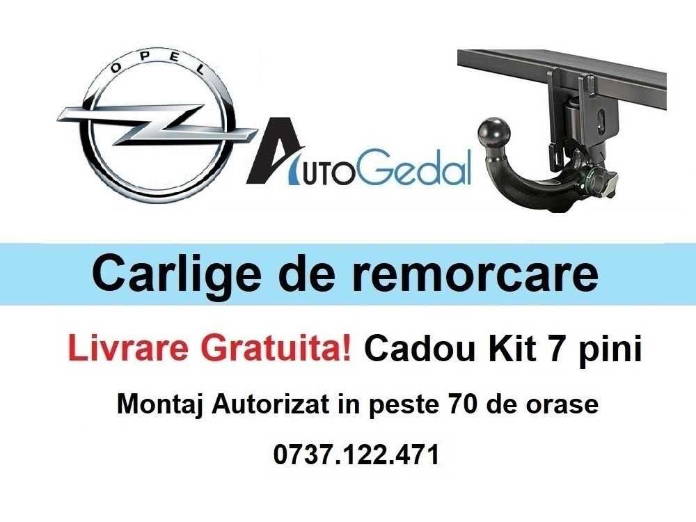 Carlige de remorcare omologate RAR Opel Crossland X - 5 ani garantie