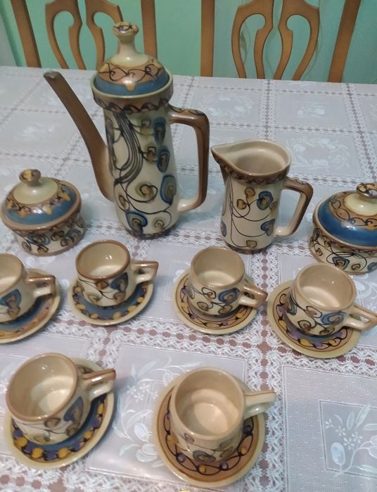 Сервис кофейный керамика