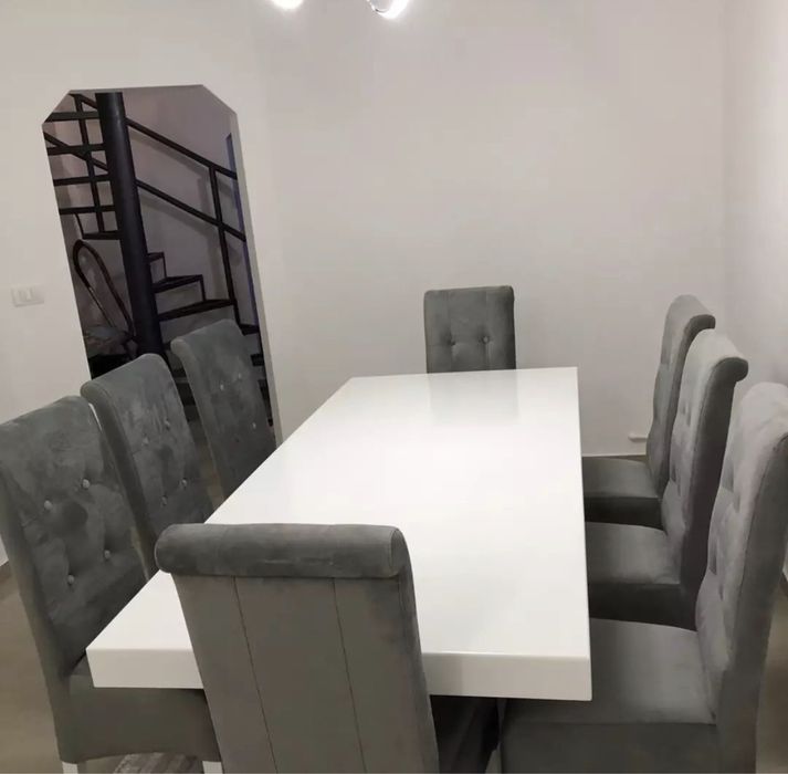 Set Masa + scaune 8 persoane