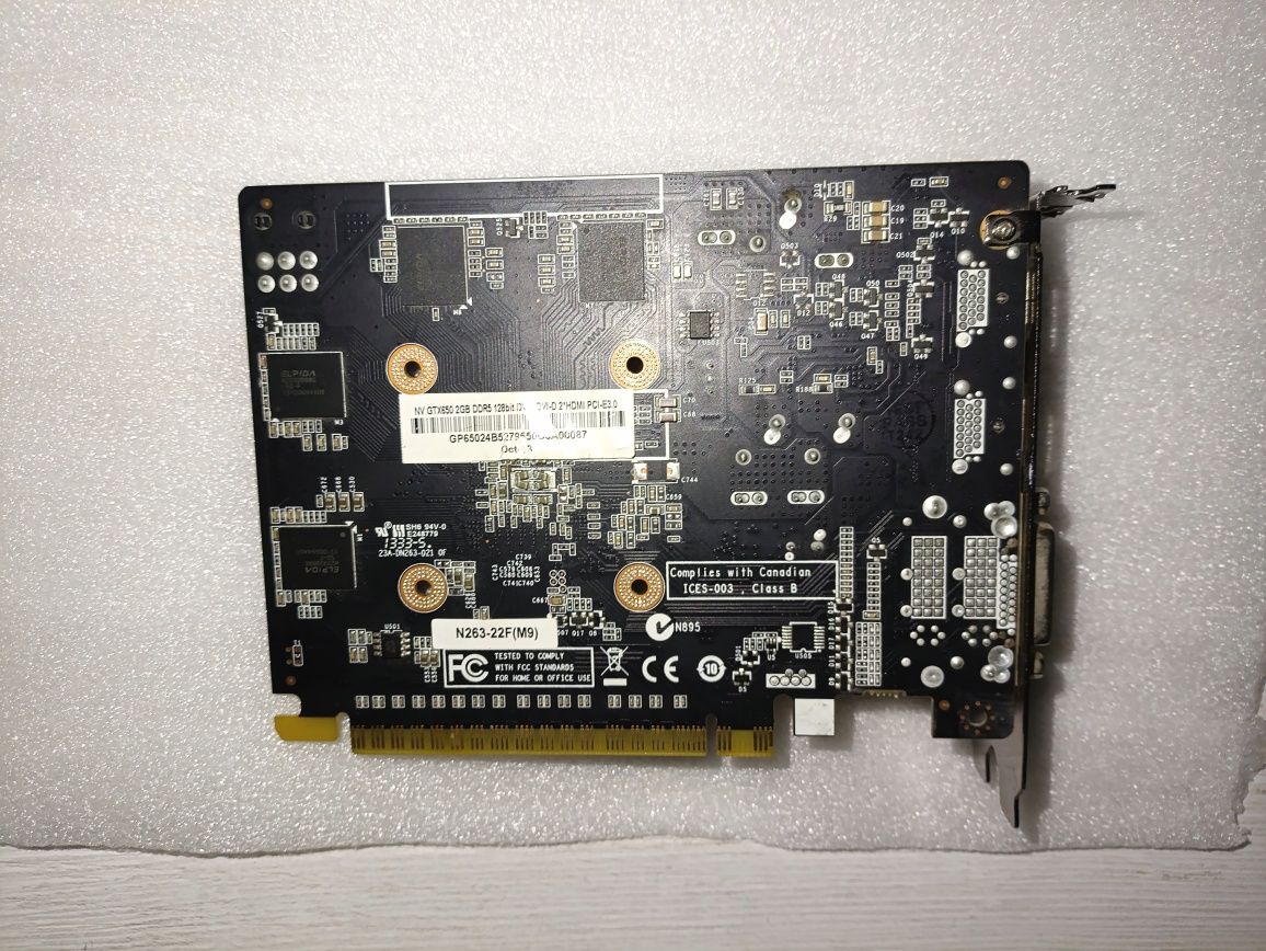 ИГРОВАЯ бюджетная ВИДЕОКАРТА Gtx 650