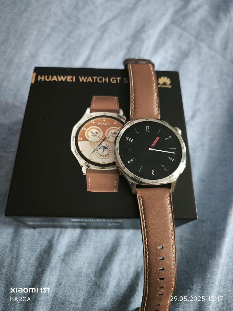 Huawei watch gt 5 в гаранция и пълен комплект