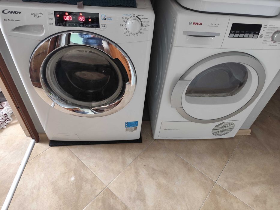 Пералня Канди и сушилня Бош