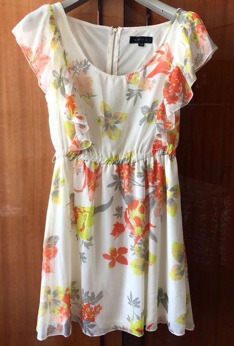 Rochie inflorata AMISU, marimea 36