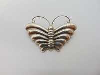 Brosa fluture din argint