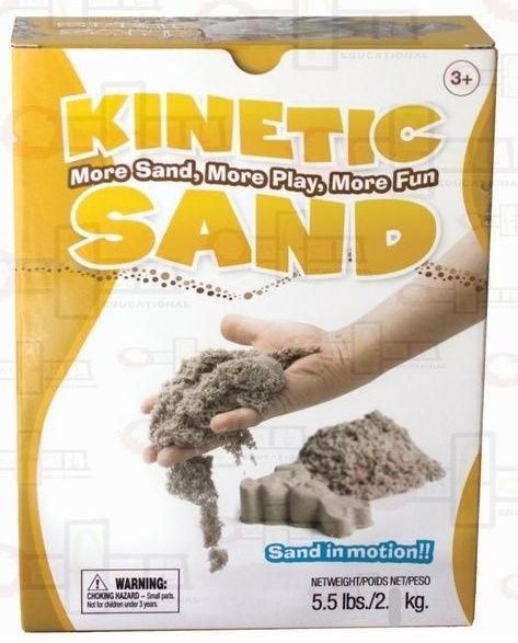 Kinetic Sand original, 2.5 kg, cel mai calitativ nisip kinetic, ca no