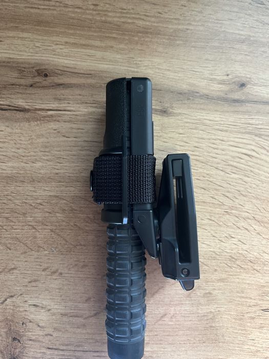 Стоманена телескопична палка