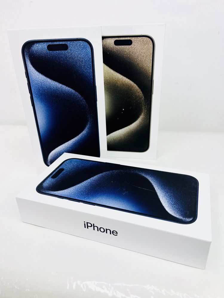 НОВ! Apple iPhone 15 Pro 128GB EU Natural / Black / Blue Гаранция!